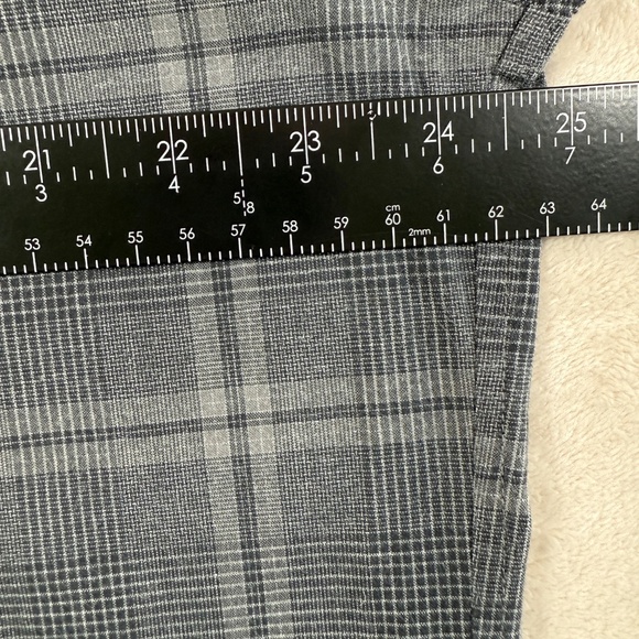 Billy Reid Shirt Mens X Large Gray Plaid Standard Fit Button Up Long Sleeve - Picture 8 of 13